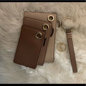 Michael Kors Bags - Michael Kors Tricolor pouches in leather Michael Kors Bags - Michael Kors Tricolor pouches in leather
